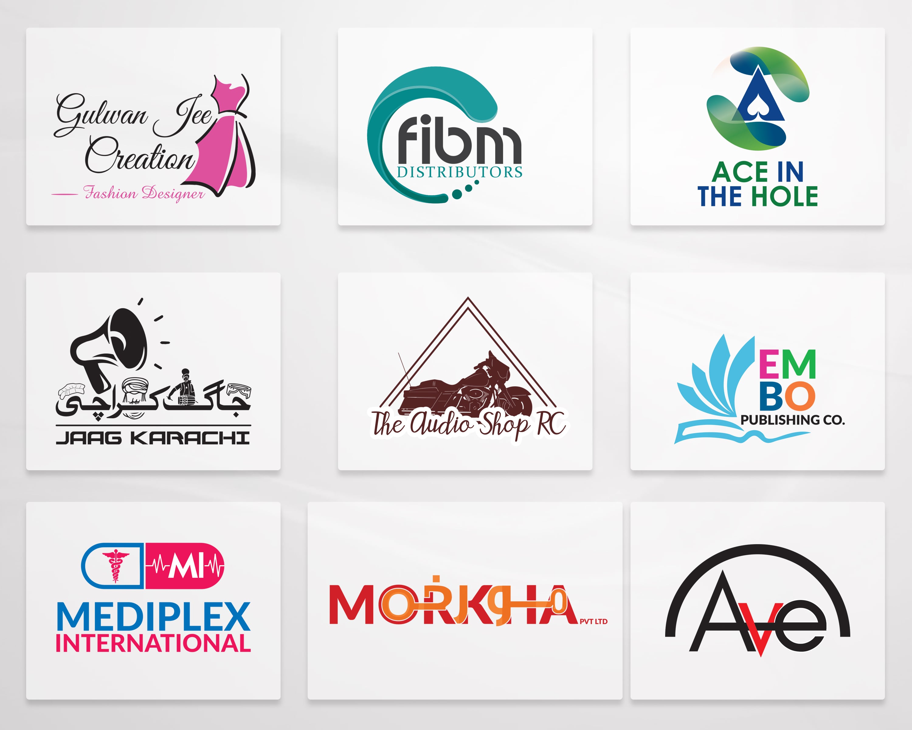 Minimal logo design Abu Dhabi branding identity inspiration 2026