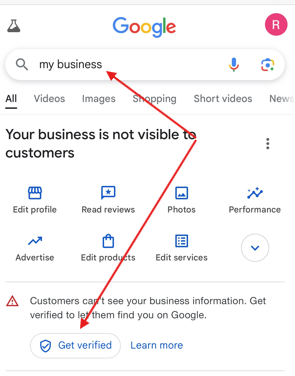 Google Business Profile verification Abu Dhabi 2026 Google Maps local SEO service