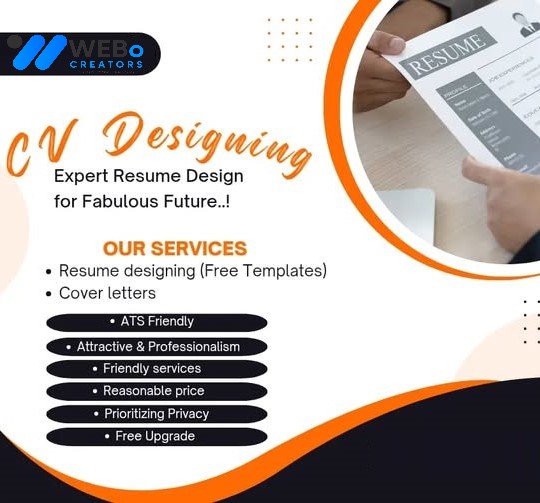 Resume and CV Design Services | Modern curriculum vitae in Abu Dhabi
