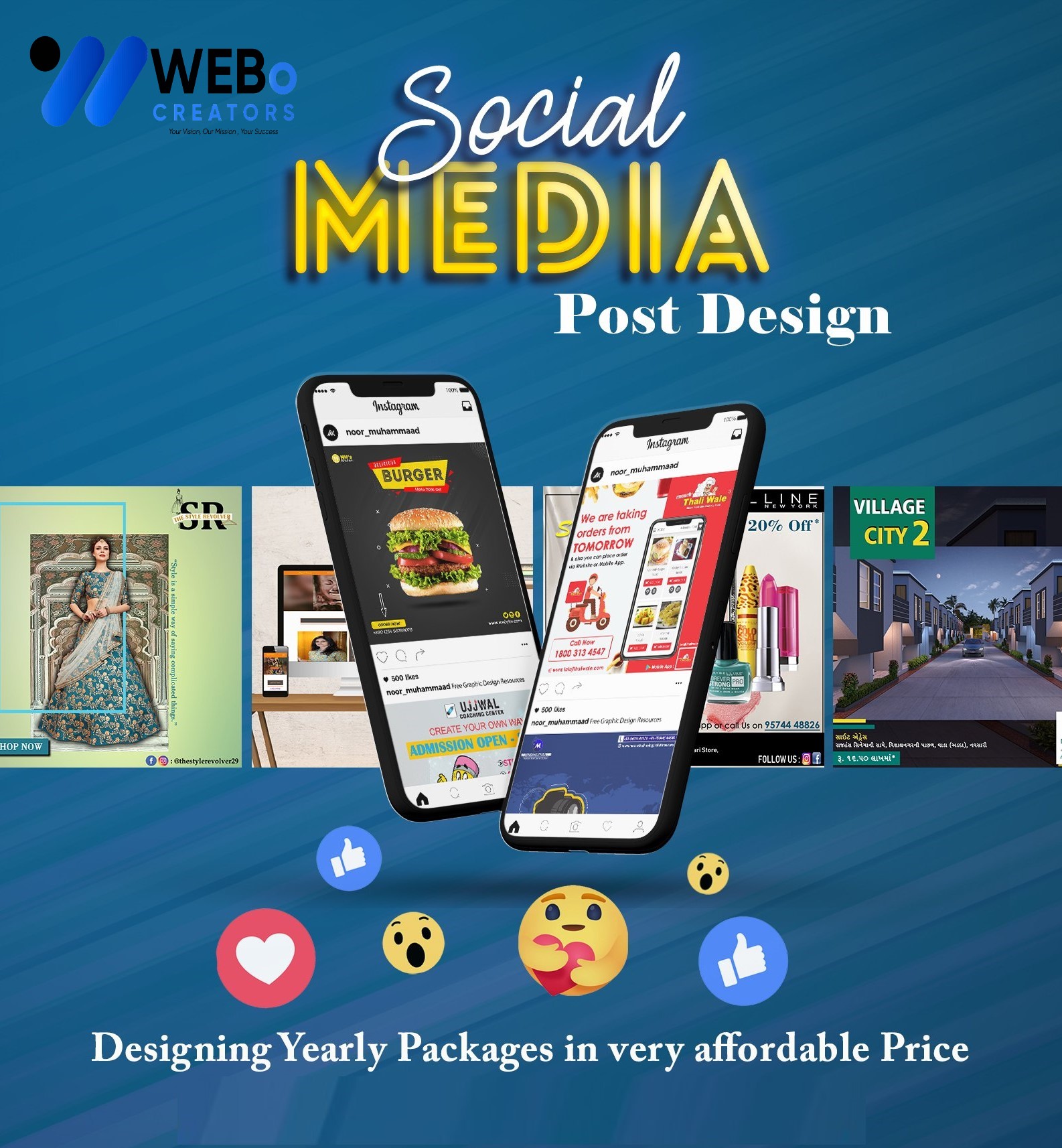 Social Media Post Design Services in Abu Dhabi for Businesses and Brands